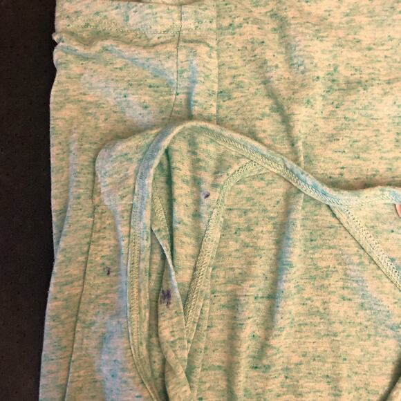 PINK Victoria's Secret Activewear Space Dye Blue Tank Top Size XS - Picture 7 of 7